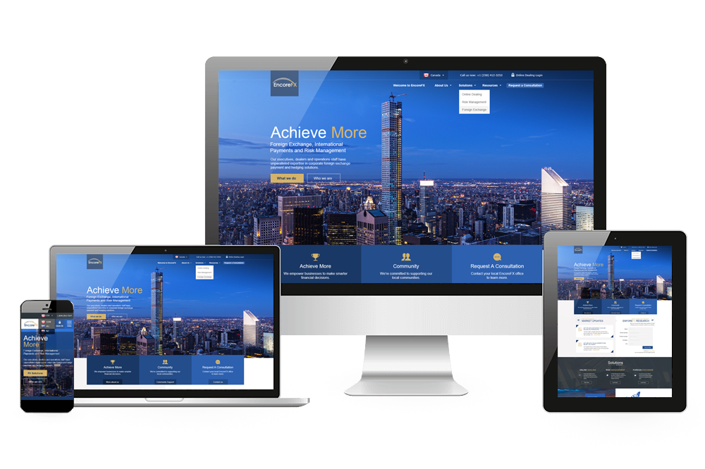 encorefx-website-design